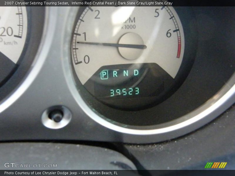Inferno Red Crystal Pearl / Dark Slate Gray/Light Slate Gray 2007 Chrysler Sebring Touring Sedan
