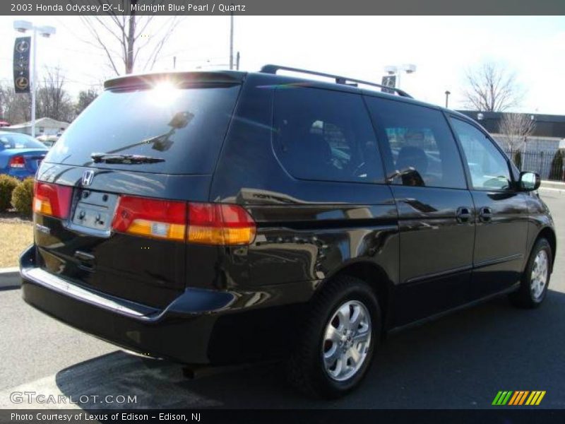 Midnight Blue Pearl / Quartz 2003 Honda Odyssey EX-L