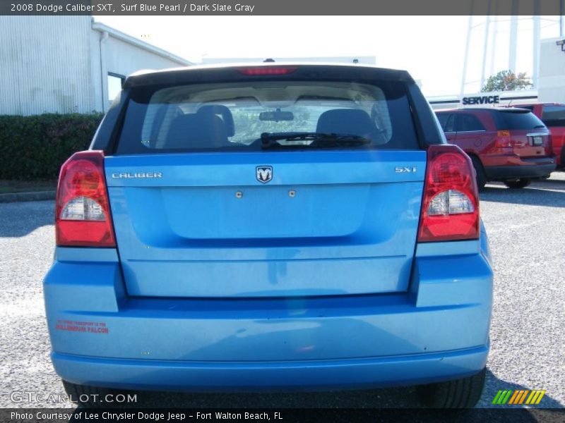 Surf Blue Pearl / Dark Slate Gray 2008 Dodge Caliber SXT