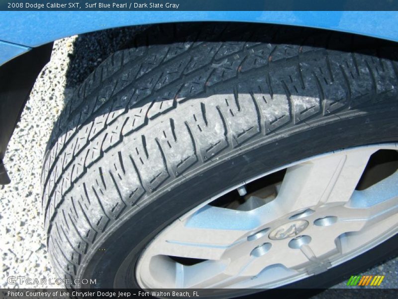 Surf Blue Pearl / Dark Slate Gray 2008 Dodge Caliber SXT