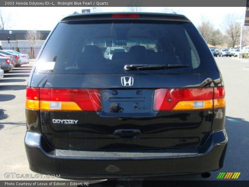 Midnight Blue Pearl / Quartz 2003 Honda Odyssey EX-L
