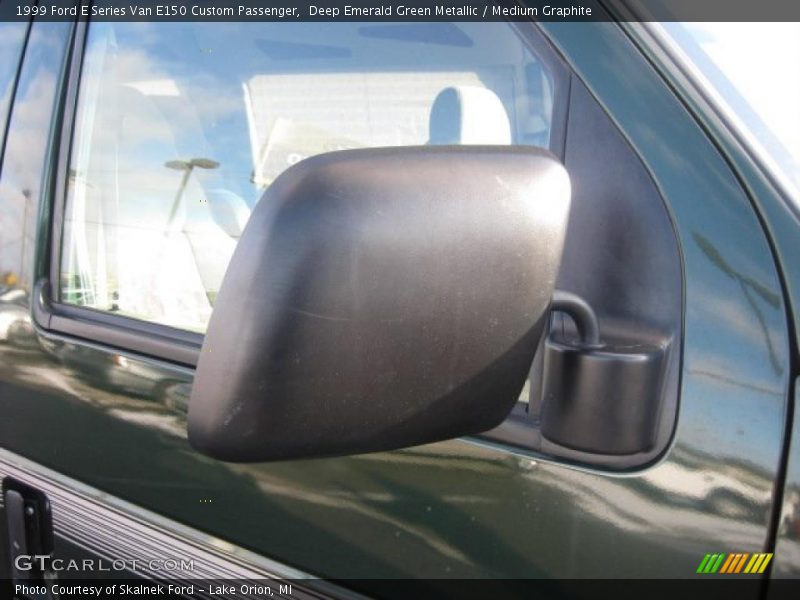 Deep Emerald Green Metallic / Medium Graphite 1999 Ford E Series Van E150 Custom Passenger