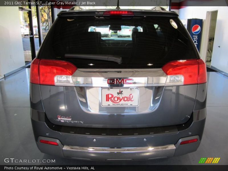 Cyber Gray Metallic / Jet Black 2011 GMC Terrain SLT