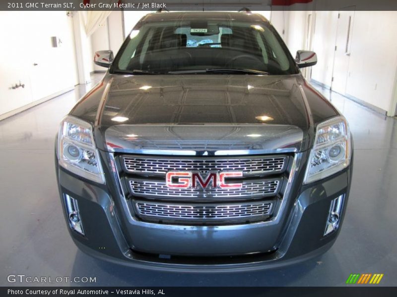 Cyber Gray Metallic / Jet Black 2011 GMC Terrain SLT