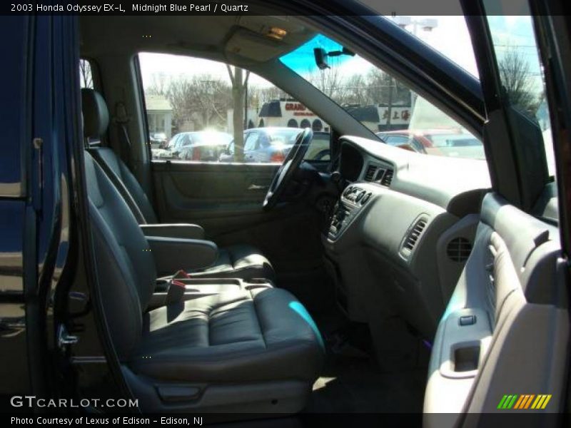 Midnight Blue Pearl / Quartz 2003 Honda Odyssey EX-L