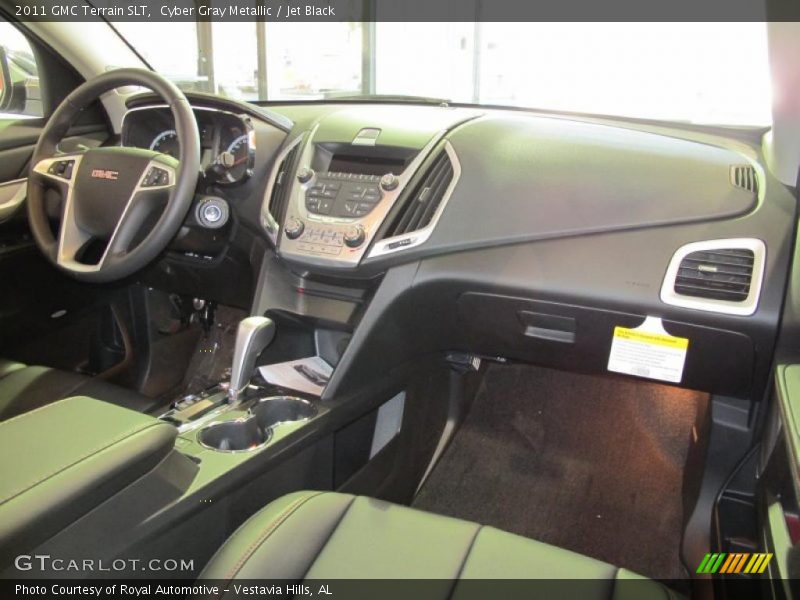 Cyber Gray Metallic / Jet Black 2011 GMC Terrain SLT