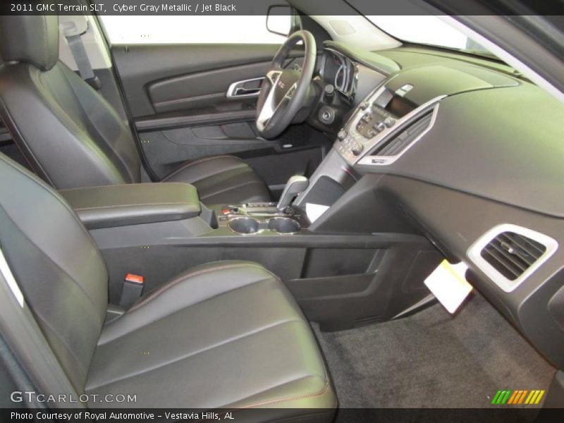 Cyber Gray Metallic / Jet Black 2011 GMC Terrain SLT