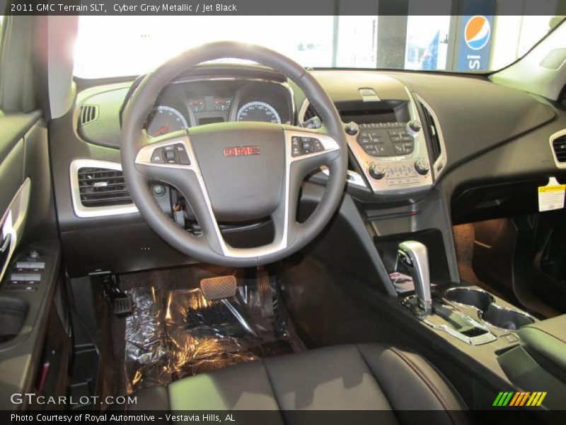 Cyber Gray Metallic / Jet Black 2011 GMC Terrain SLT