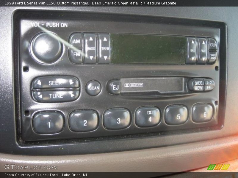 Deep Emerald Green Metallic / Medium Graphite 1999 Ford E Series Van E150 Custom Passenger