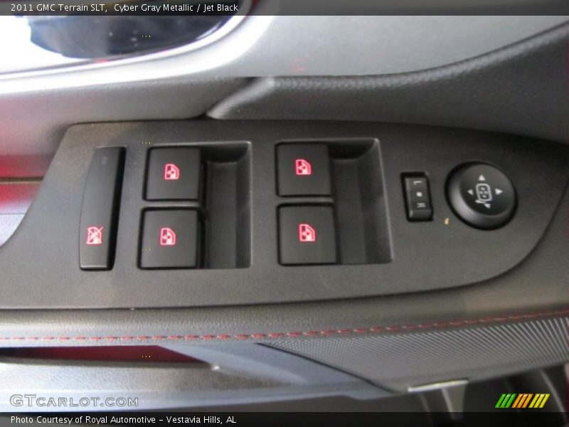 Cyber Gray Metallic / Jet Black 2011 GMC Terrain SLT