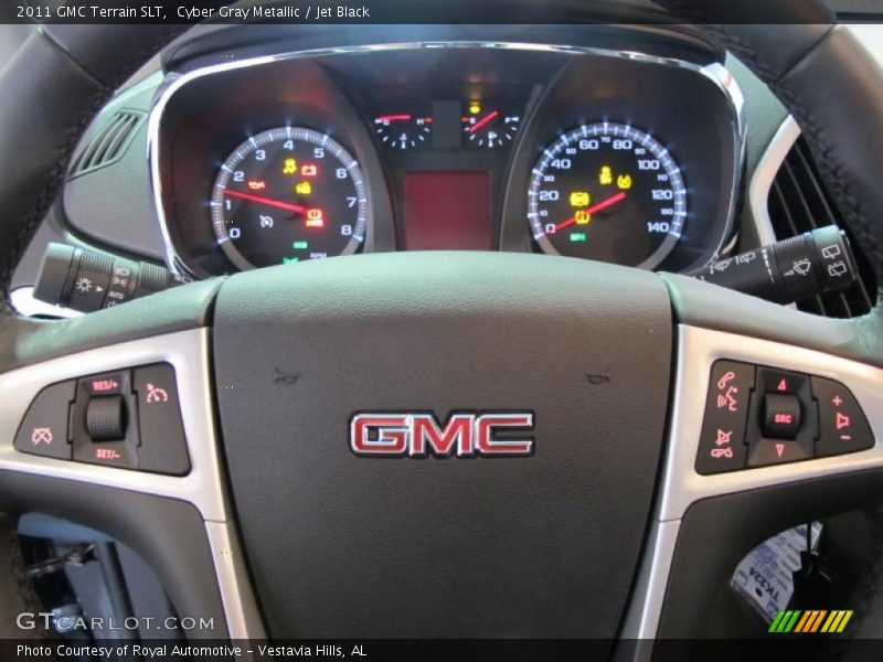 Cyber Gray Metallic / Jet Black 2011 GMC Terrain SLT