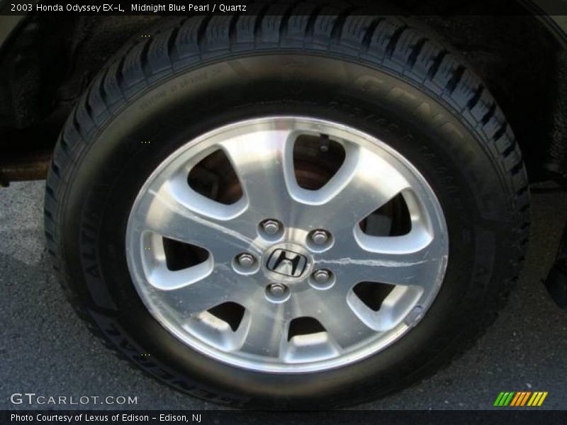 Midnight Blue Pearl / Quartz 2003 Honda Odyssey EX-L