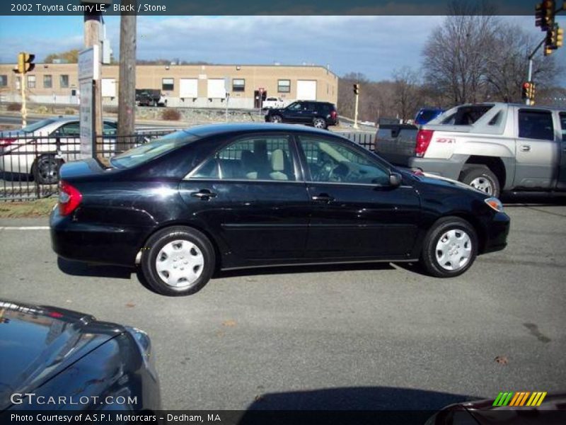 Black / Stone 2002 Toyota Camry LE