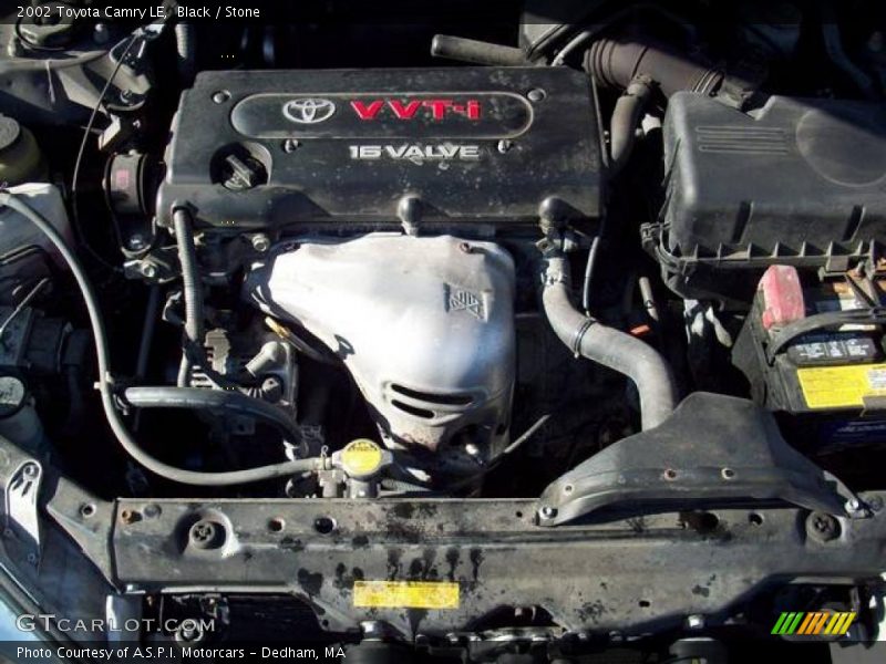 Black / Stone 2002 Toyota Camry LE