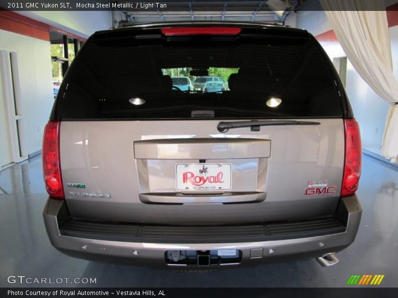 Mocha Steel Metallic / Light Tan 2011 GMC Yukon SLT