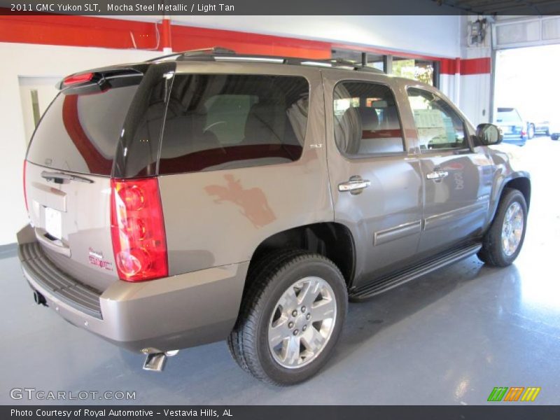 Mocha Steel Metallic / Light Tan 2011 GMC Yukon SLT