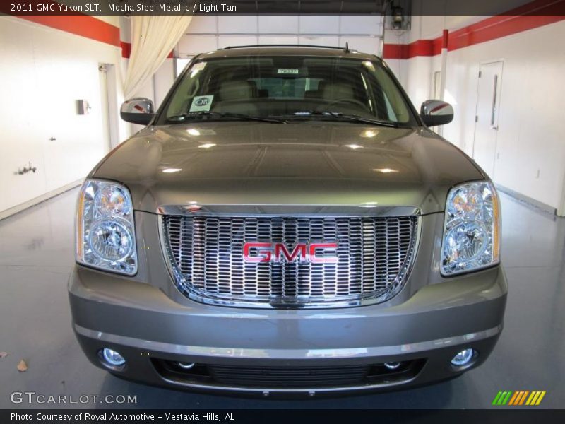 Mocha Steel Metallic / Light Tan 2011 GMC Yukon SLT
