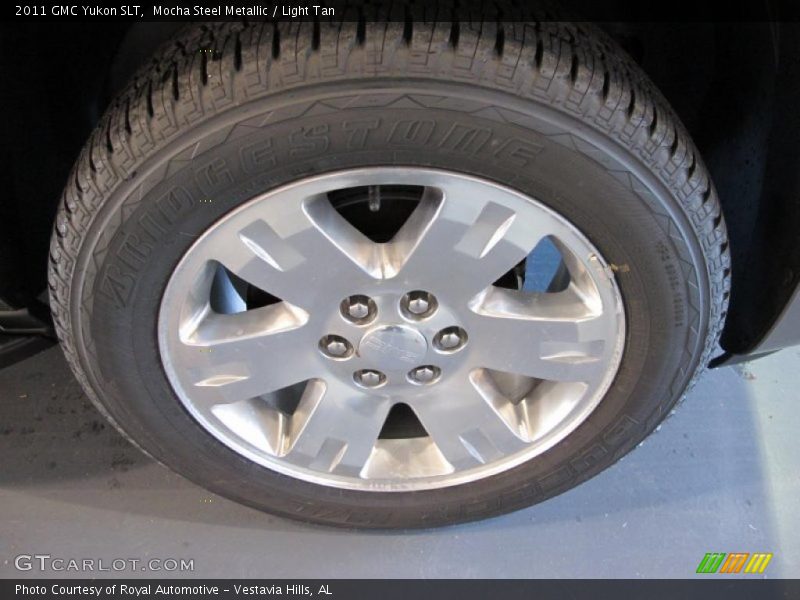 Mocha Steel Metallic / Light Tan 2011 GMC Yukon SLT