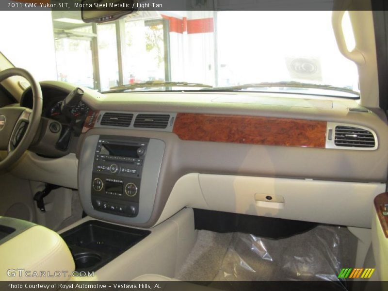 Mocha Steel Metallic / Light Tan 2011 GMC Yukon SLT