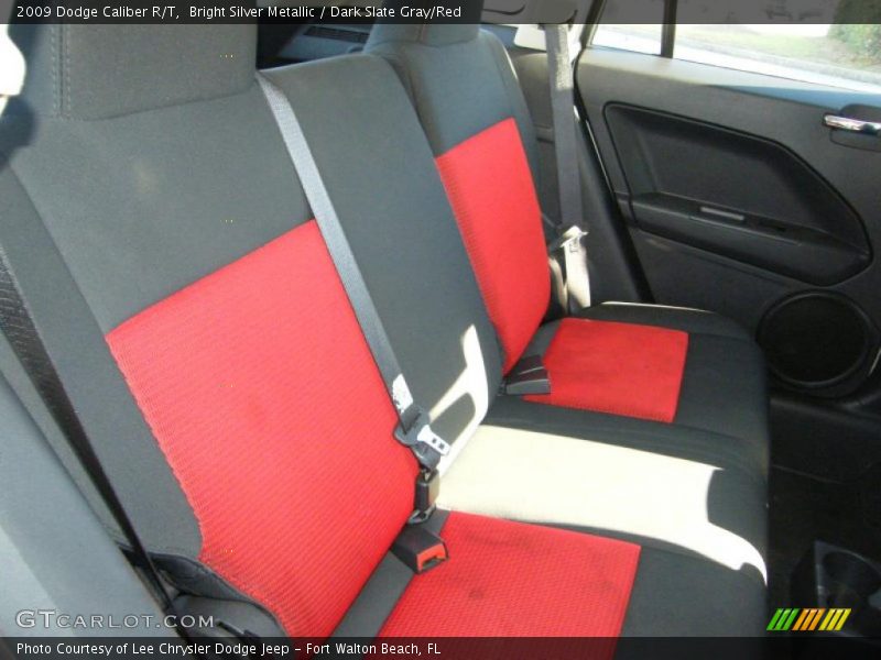  2009 Caliber R/T Dark Slate Gray/Red Interior
