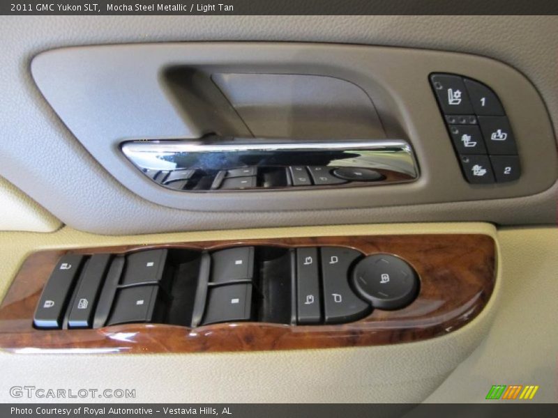 Mocha Steel Metallic / Light Tan 2011 GMC Yukon SLT