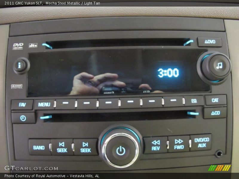 Mocha Steel Metallic / Light Tan 2011 GMC Yukon SLT