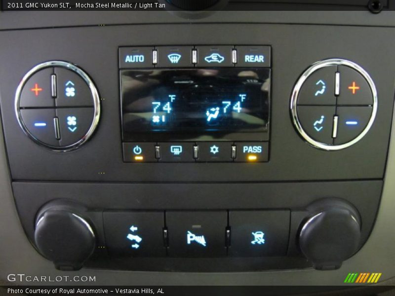 Mocha Steel Metallic / Light Tan 2011 GMC Yukon SLT