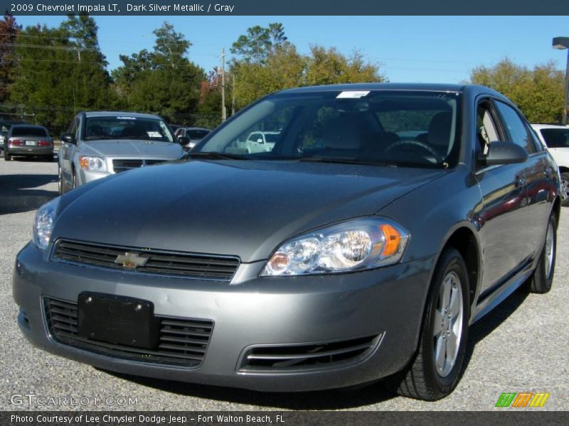 Dark Silver Metallic / Gray 2009 Chevrolet Impala LT
