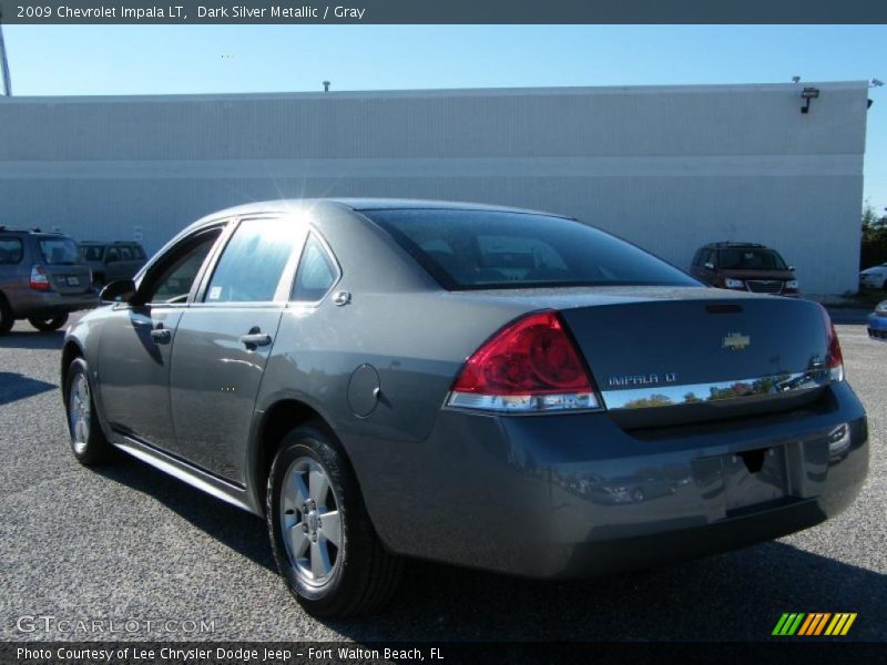 Dark Silver Metallic / Gray 2009 Chevrolet Impala LT