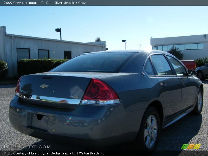 Dark Silver Metallic / Gray 2009 Chevrolet Impala LT