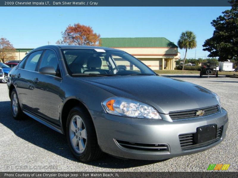Dark Silver Metallic / Gray 2009 Chevrolet Impala LT
