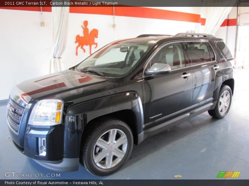 Carbon Black Metallic / Light Titanium 2011 GMC Terrain SLT