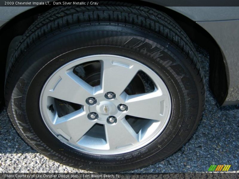 Dark Silver Metallic / Gray 2009 Chevrolet Impala LT