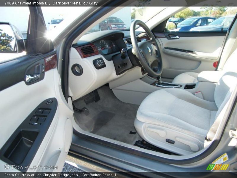 Dark Silver Metallic / Gray 2009 Chevrolet Impala LT