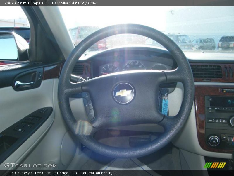 Dark Silver Metallic / Gray 2009 Chevrolet Impala LT