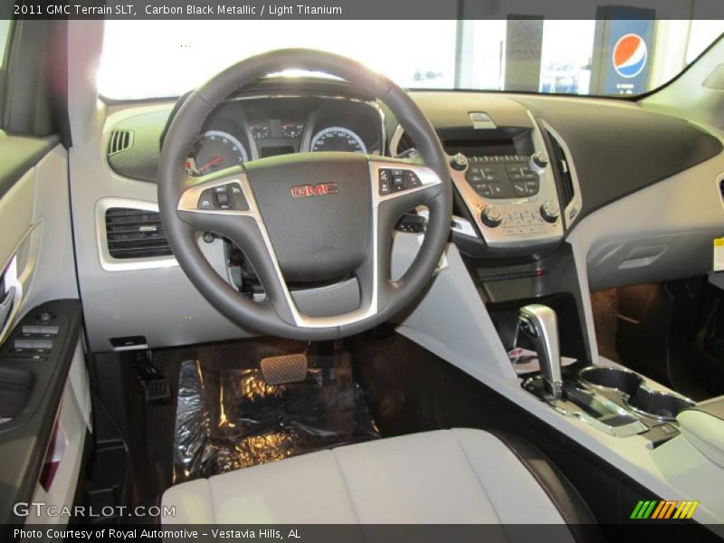 Carbon Black Metallic / Light Titanium 2011 GMC Terrain SLT