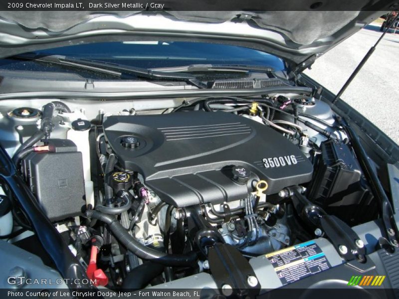 Dark Silver Metallic / Gray 2009 Chevrolet Impala LT