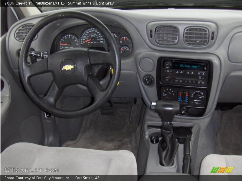 Summit White / Light Gray 2006 Chevrolet TrailBlazer EXT LS