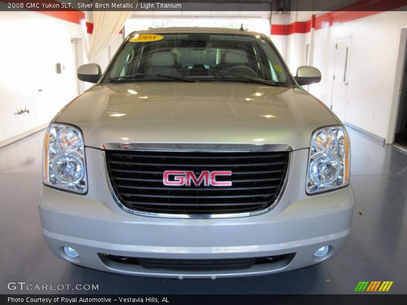Silver Birch Metallic / Light Titanium 2008 GMC Yukon SLT
