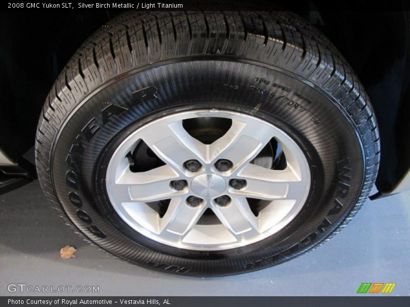 Silver Birch Metallic / Light Titanium 2008 GMC Yukon SLT