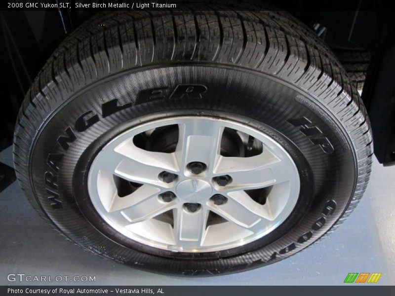 Silver Birch Metallic / Light Titanium 2008 GMC Yukon SLT
