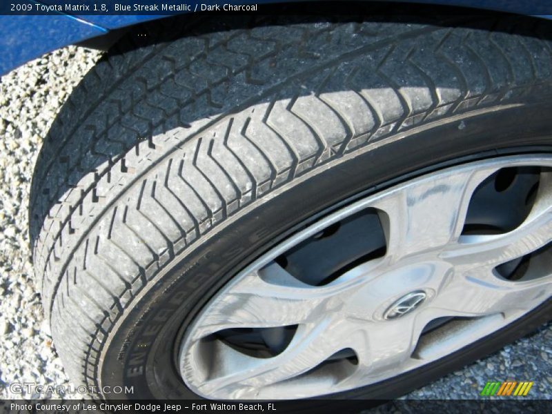 Blue Streak Metallic / Dark Charcoal 2009 Toyota Matrix 1.8