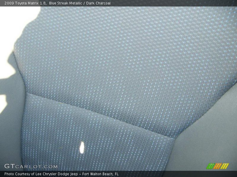 Blue Streak Metallic / Dark Charcoal 2009 Toyota Matrix 1.8