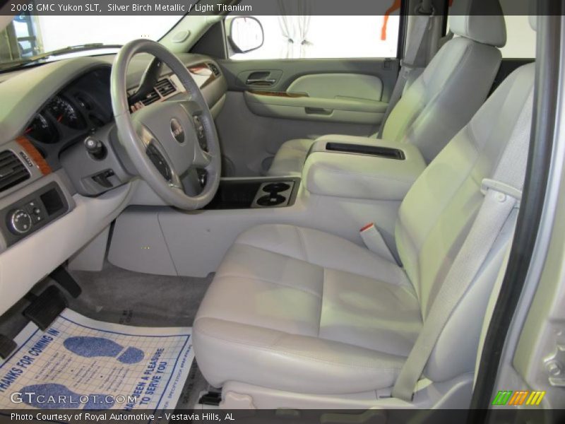 Silver Birch Metallic / Light Titanium 2008 GMC Yukon SLT