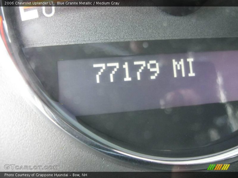 Blue Granite Metallic / Medium Gray 2006 Chevrolet Uplander LT