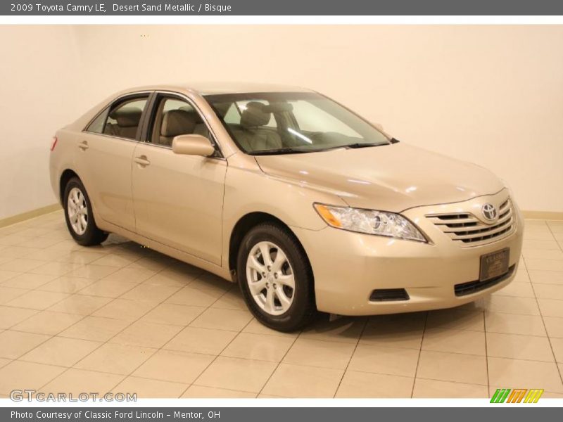 Desert Sand Metallic / Bisque 2009 Toyota Camry LE