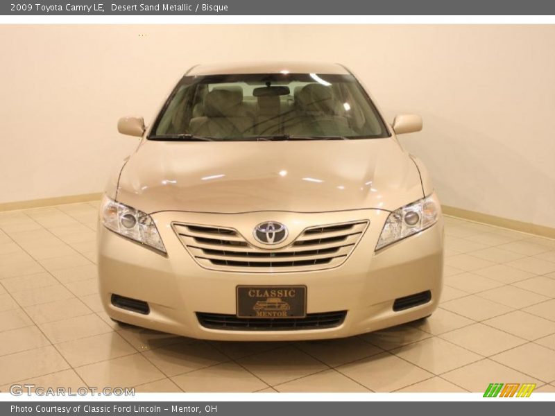 Desert Sand Metallic / Bisque 2009 Toyota Camry LE