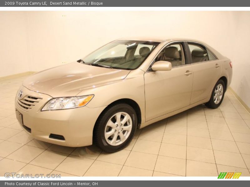 Desert Sand Metallic / Bisque 2009 Toyota Camry LE