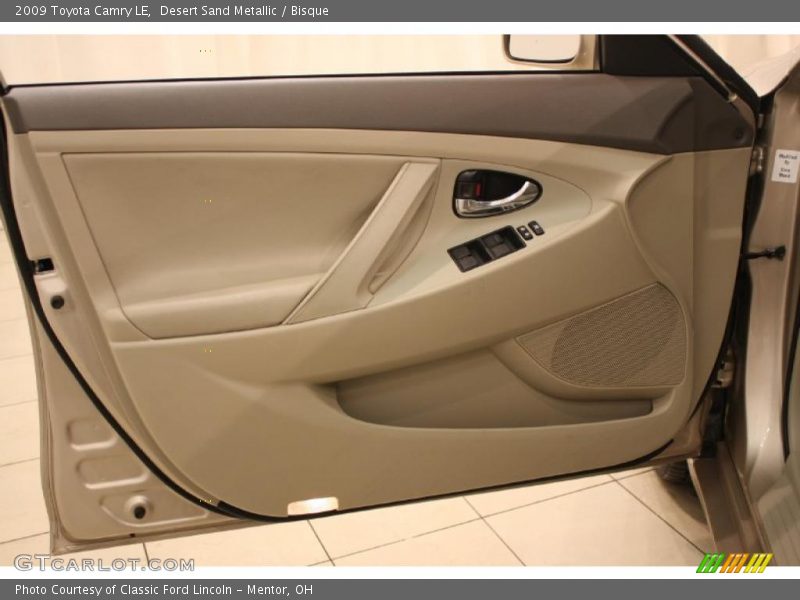 Desert Sand Metallic / Bisque 2009 Toyota Camry LE