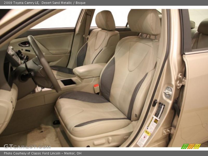Desert Sand Metallic / Bisque 2009 Toyota Camry LE